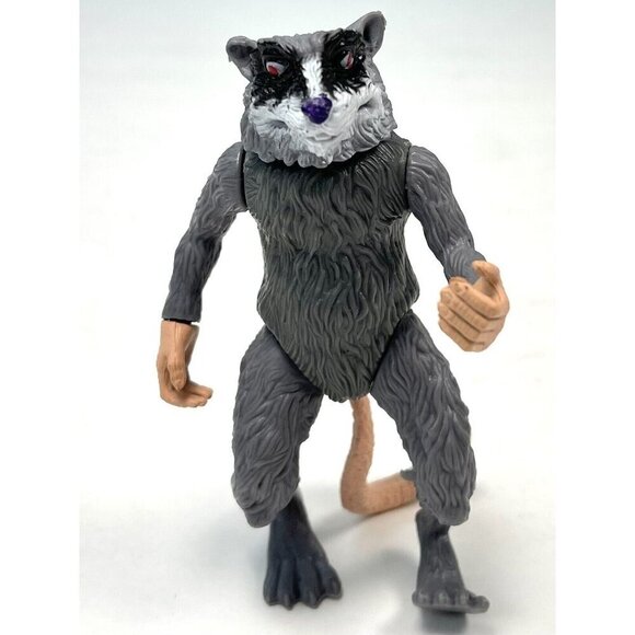 1999 Teenage Mutant Ninja Turtles TMNT Movie III 4" Gray SPLINTER Action Figure - Picture 1 of 3